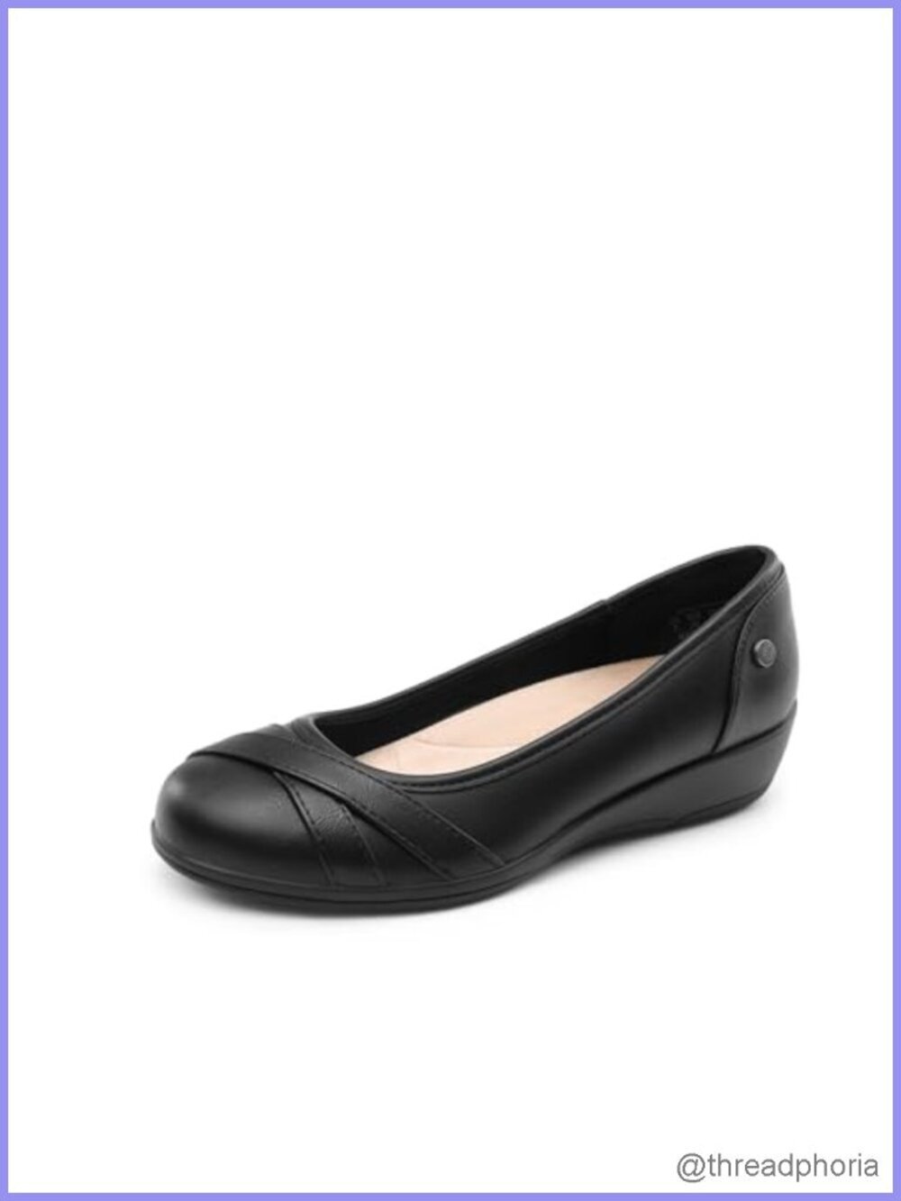 Women's Ballet Flats Business Office Work Dress Shoes Comfortable Dressy Flats